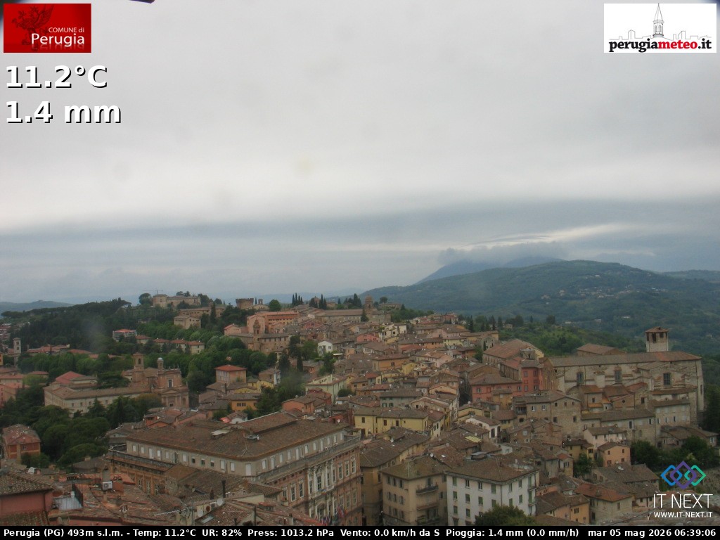 Archiv Foto Webcam Perugia - Umbrien