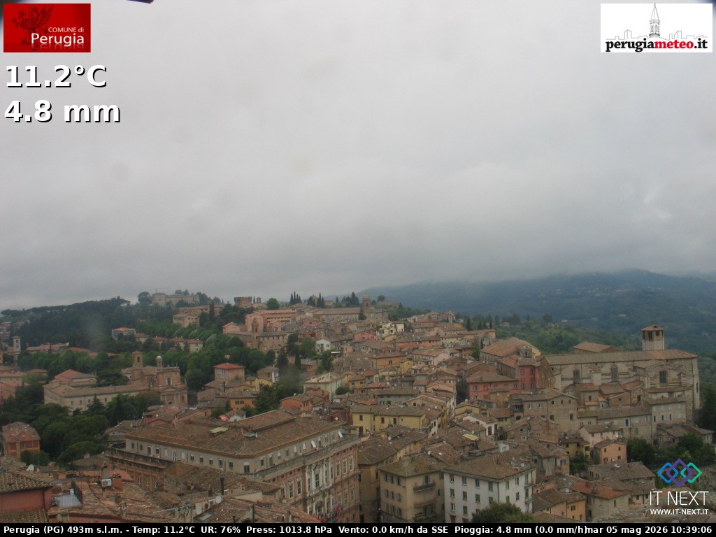 Archiv Foto Webcam Perugia - Umbrien