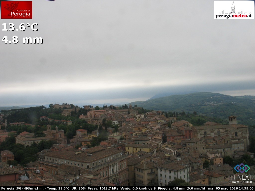 Archiv Foto Webcam Perugia - Umbrien