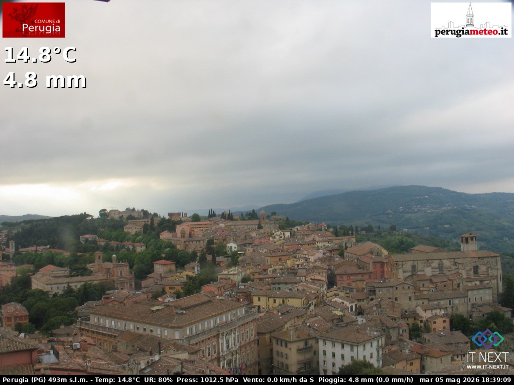 Archiv Foto Webcam Perugia - Umbrien