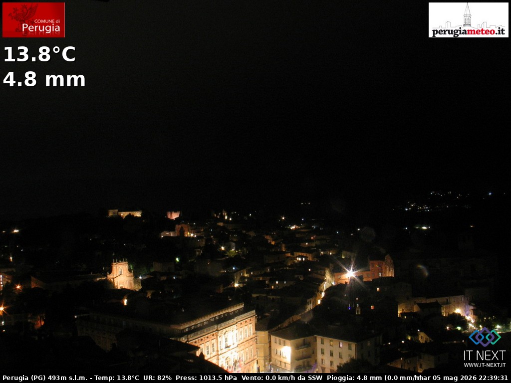 Archiv Foto Webcam Perugia - Umbrien