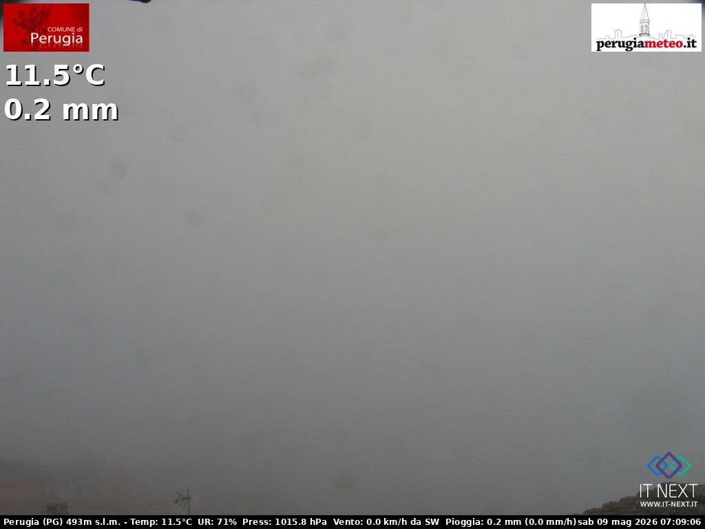 Archiv Foto Webcam Perugia - Umbrien