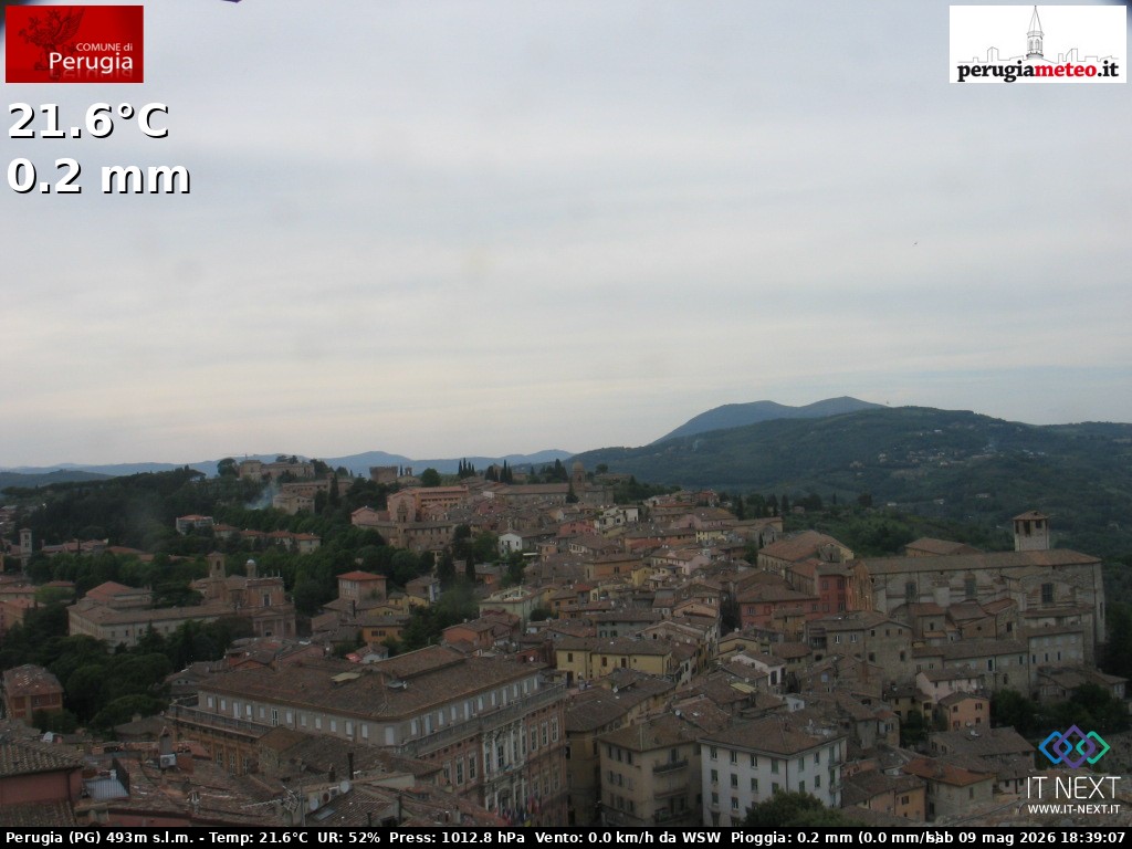 Archiv Foto Webcam Perugia - Umbrien