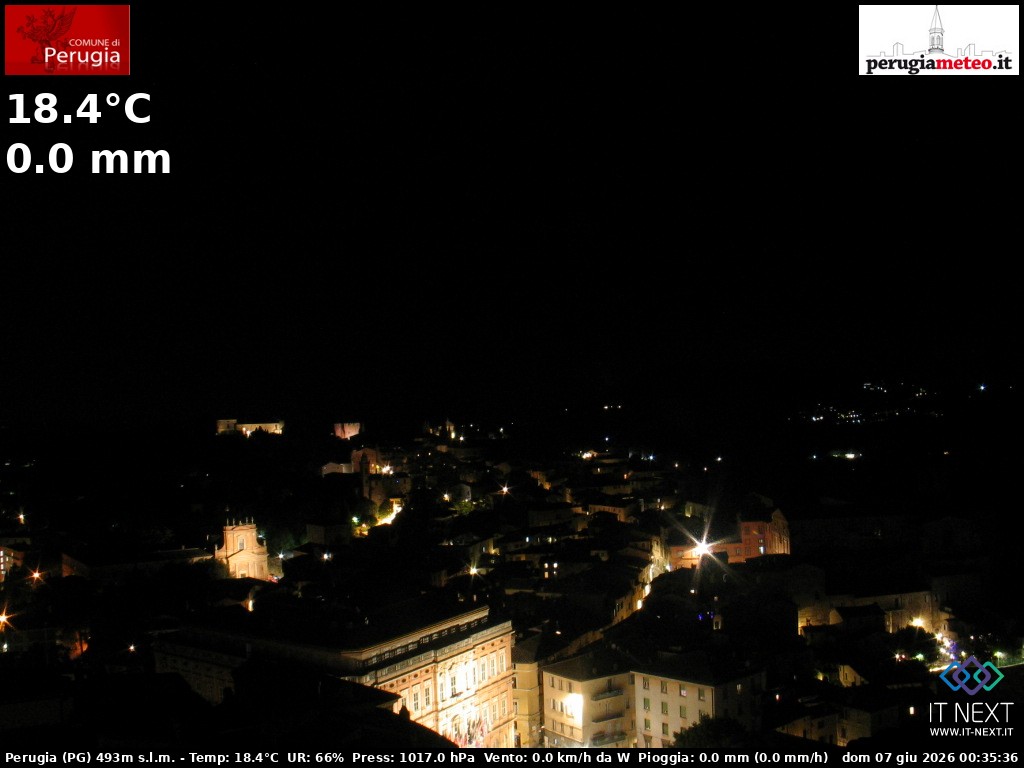 Archiv Foto Webcam Perugia - Umbrien