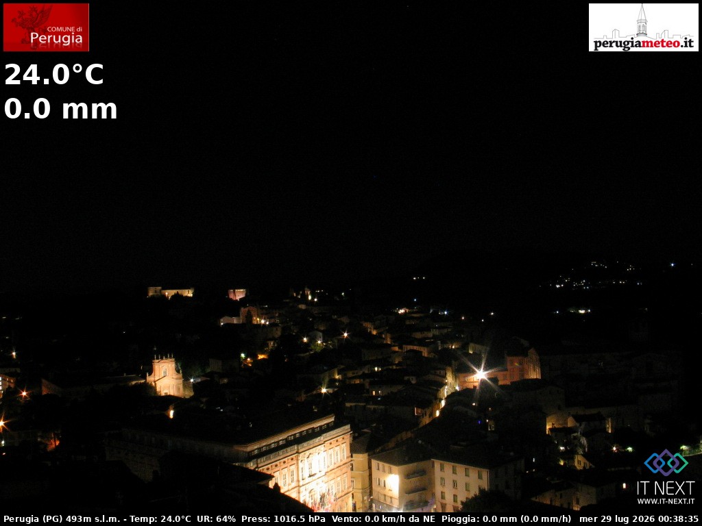 Archiv Foto Webcam Perugia - Umbrien