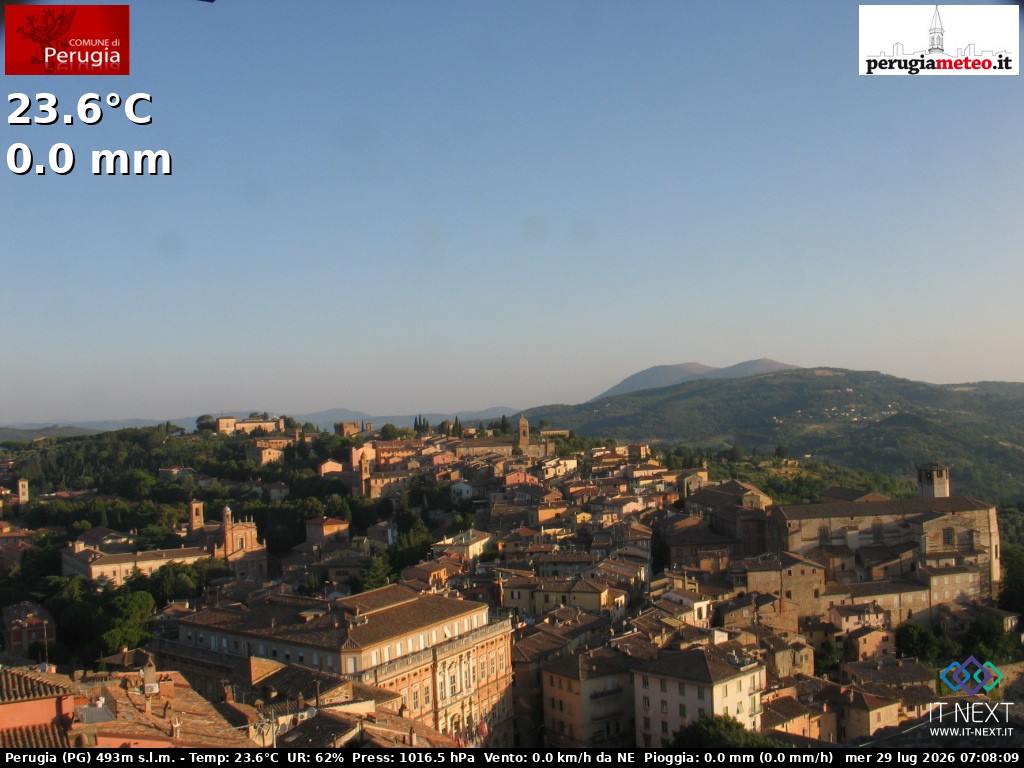 Archiv Foto Webcam Perugia - Umbrien