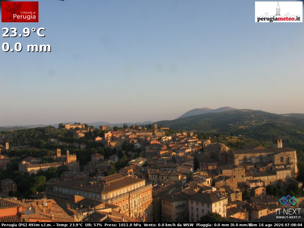 Archiv Foto Webcam Perugia - Umbrien