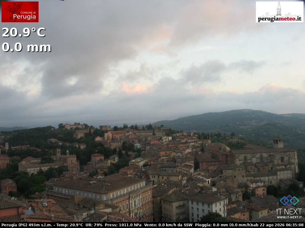 Archiv Foto Webcam Perugia - Umbrien