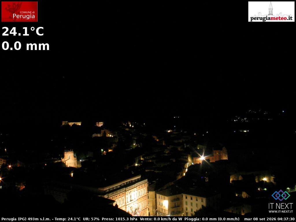 Archiv Foto Webcam Perugia - Umbrien