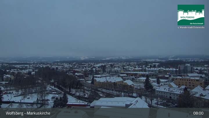 Archived image Webcam View of Wolfsberg in Lavanttal, Carinthia (Austria)