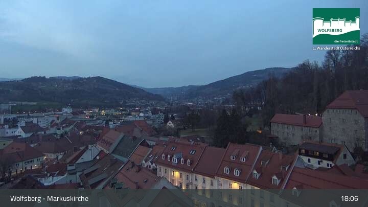 Archiv Foto Webcam Wolfsberg im Lavanttal: Markuskirche