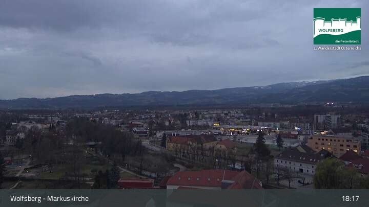 Archived image Webcam View of Wolfsberg in Lavanttal, Carinthia (Austria)