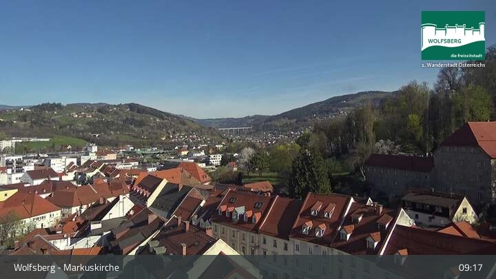 Archiv Foto Webcam Wolfsberg im Lavanttal: Markuskirche