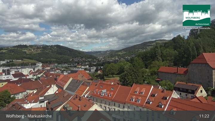 Archiv Foto Webcam Wolfsberg im Lavanttal: Markuskirche