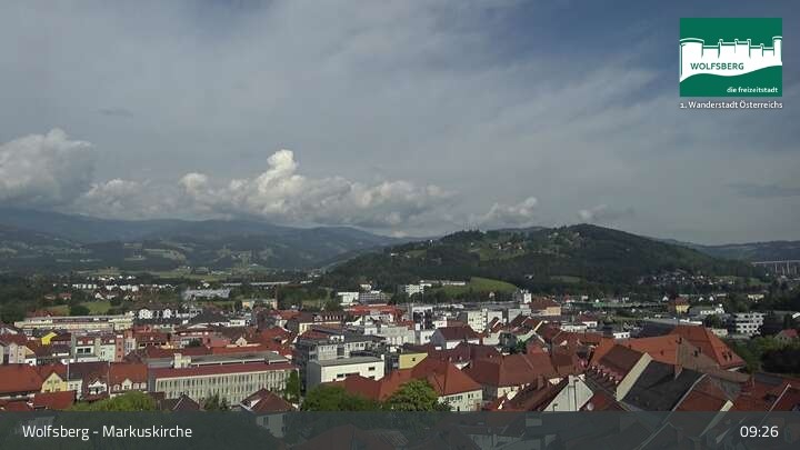 Archiv Foto Webcam Wolfsberg im Lavanttal: Markuskirche