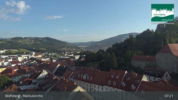 Archiv Foto Webcam Wolfsberg im Lavanttal: Markuskirche
