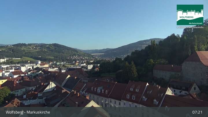 Archiv Foto Webcam Wolfsberg im Lavanttal: Markuskirche