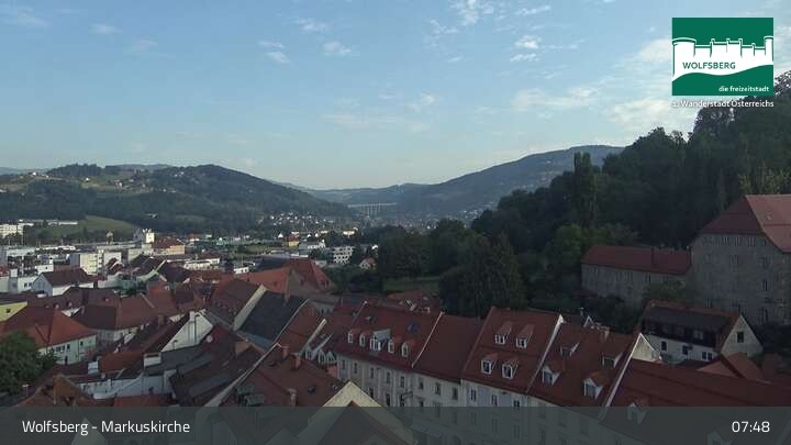 Archiv Foto Webcam Wolfsberg im Lavanttal: Markuskirche