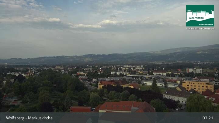 Archiv Foto Webcam Wolfsberg im Lavanttal: Markuskirche