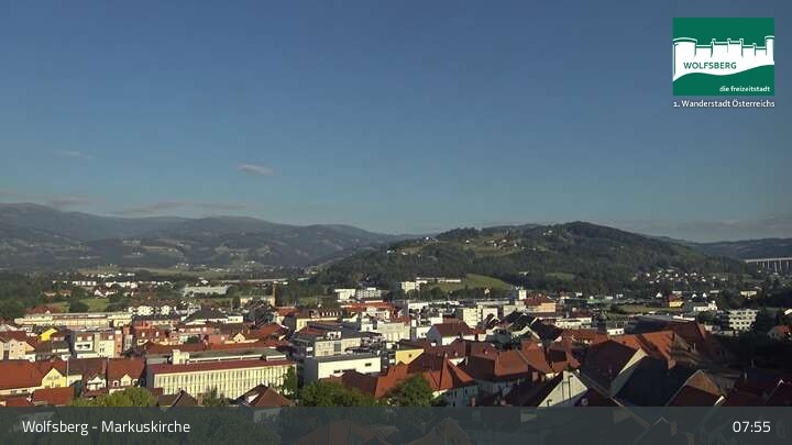 Archiv Foto Webcam Wolfsberg im Lavanttal: Markuskirche