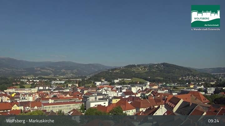 Archiv Foto Webcam Wolfsberg im Lavanttal: Markuskirche