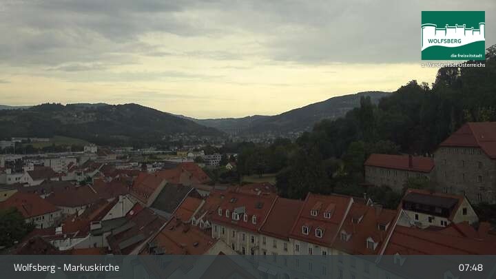 Archiv Foto Webcam Wolfsberg im Lavanttal: Markuskirche