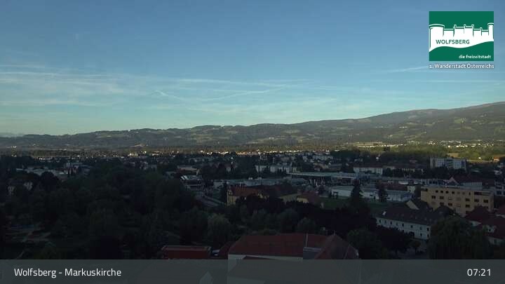 Archiv Foto Webcam Wolfsberg im Lavanttal: Markuskirche
