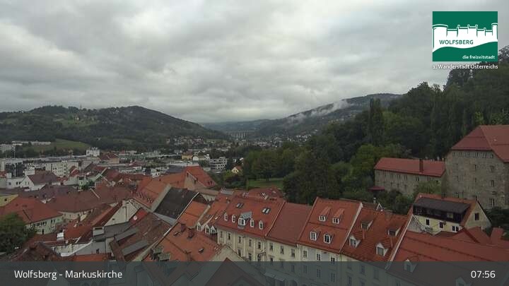 Archiv Foto Webcam Wolfsberg im Lavanttal: Markuskirche