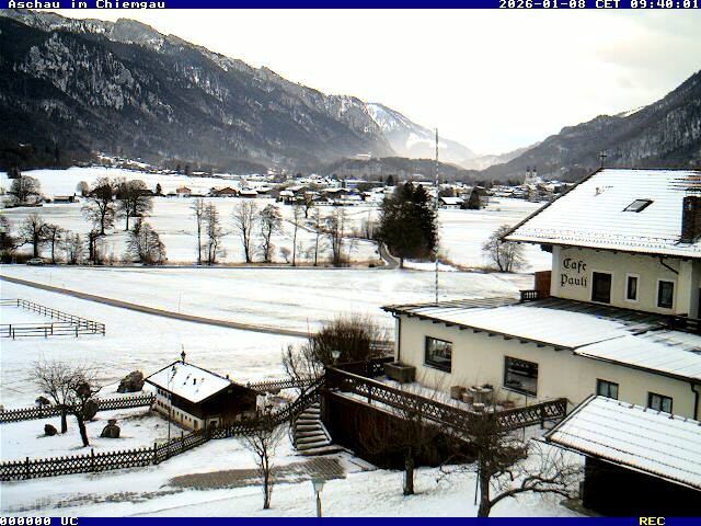 Archiv Foto Webcam Aschau im Chiemgau - Blick Richtung Süden auf Aschau