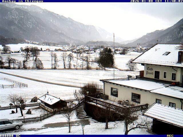 Archiv Foto Webcam Aschau im Chiemgau - Blick Richtung Süden auf Aschau
