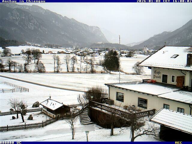 Archiv Foto Webcam Aschau im Chiemgau - Blick Richtung Süden auf Aschau