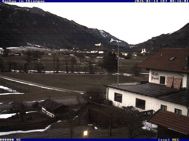 Archiv Foto Webcam Aschau im Chiemgau - Blick Richtung Süden auf Aschau