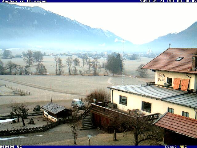 Archiv Foto Webcam Aschau im Chiemgau - Blick Richtung Süden auf Aschau