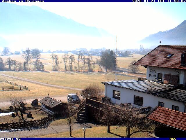 Archiv Foto Webcam Aschau im Chiemgau - Blick Richtung Süden auf Aschau