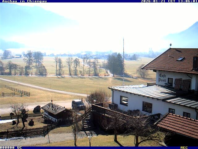 Archiv Foto Webcam Aschau im Chiemgau - Blick Richtung Süden auf Aschau