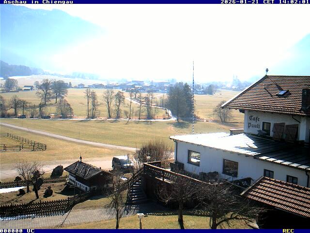 Archiv Foto Webcam Aschau im Chiemgau - Blick Richtung Süden auf Aschau