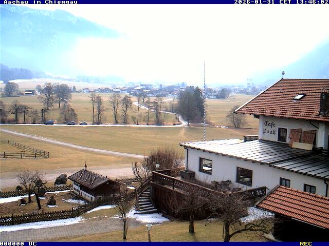 Archiv Foto Webcam Aschau im Chiemgau - Blick Richtung Süden auf Aschau