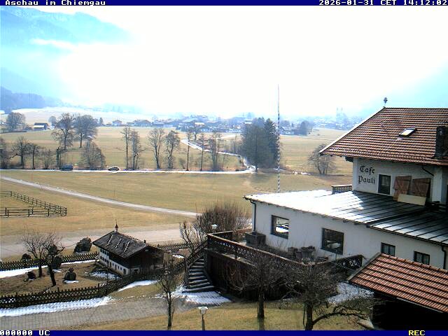 Archiv Foto Webcam Aschau im Chiemgau - Blick Richtung Süden auf Aschau