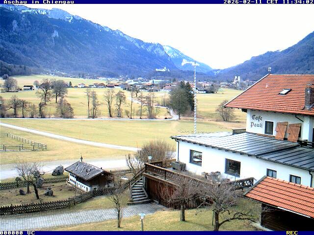 Archiv Foto Webcam Aschau im Chiemgau - Blick Richtung Süden auf Aschau