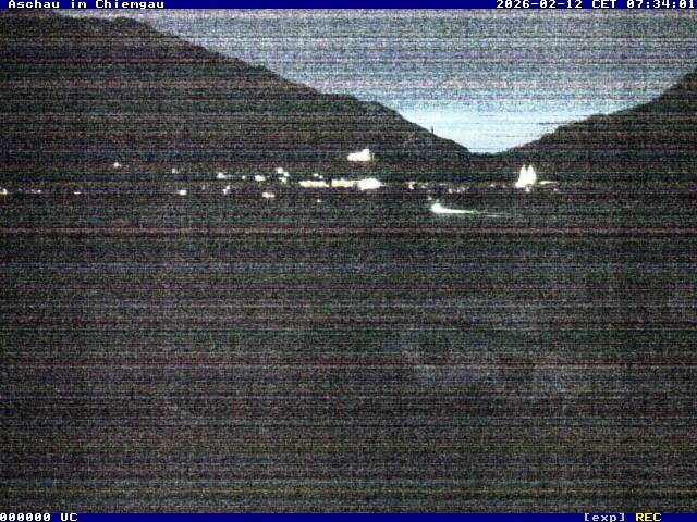 Archiv Foto Webcam Aschau im Chiemgau - Blick Richtung Süden auf Aschau