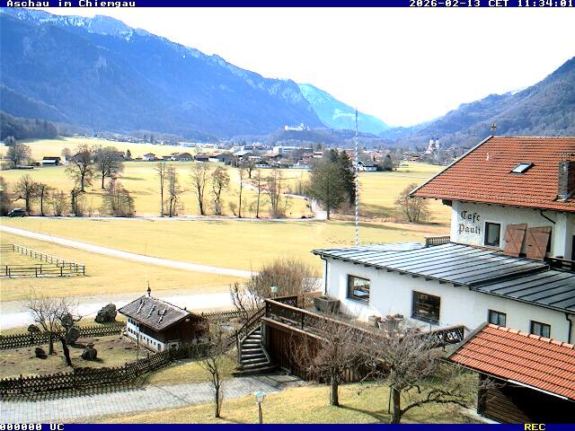 Archiv Foto Webcam Aschau im Chiemgau - Blick Richtung Süden auf Aschau