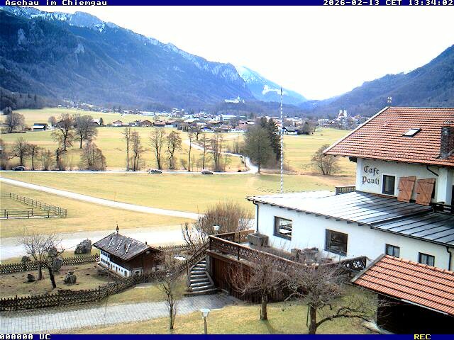 Archiv Foto Webcam Aschau im Chiemgau - Blick Richtung Süden auf Aschau