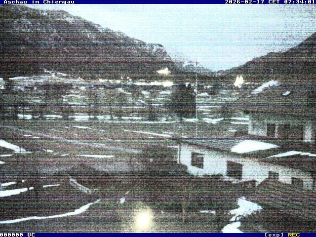 Archiv Foto Webcam Aschau im Chiemgau - Blick Richtung Süden auf Aschau