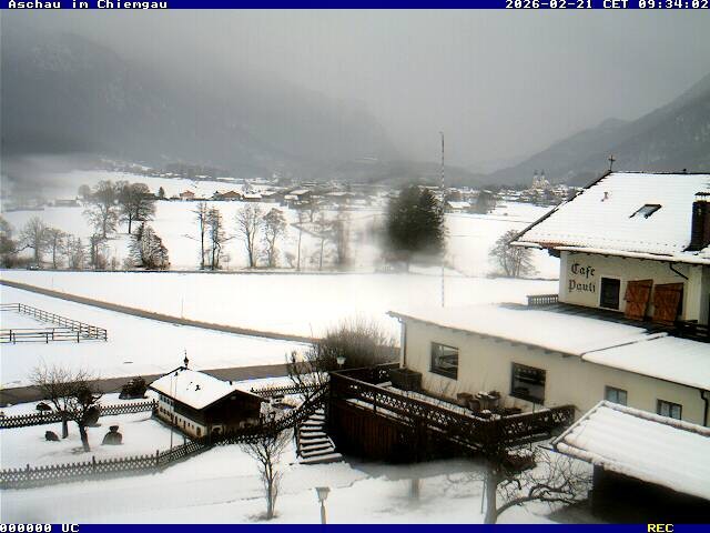 Archiv Foto Webcam Aschau im Chiemgau - Blick Richtung Süden auf Aschau