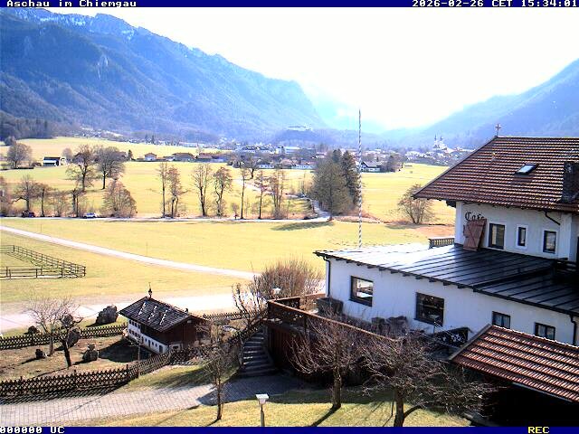 Archived image Webcam Aschau (Chiemgau) - Cafe Pauli