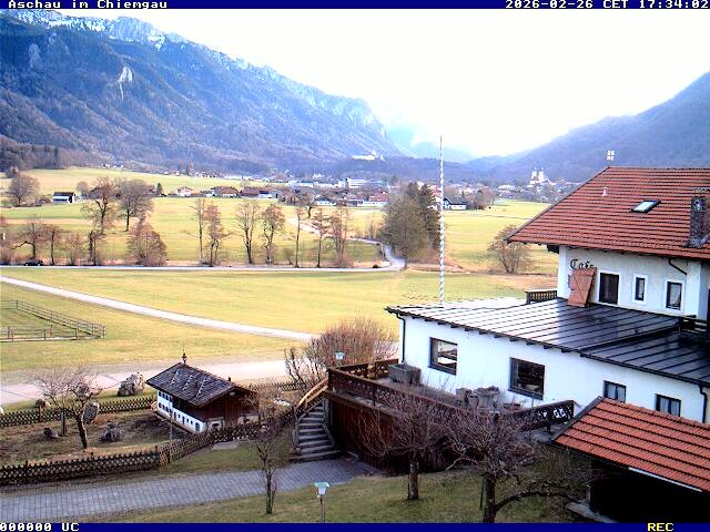 Archived image Webcam Aschau (Chiemgau) - Cafe Pauli