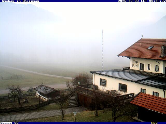 Archiv Foto Webcam Aschau im Chiemgau - Blick Richtung Süden auf Aschau