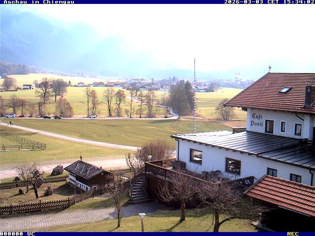 Archiv Foto Webcam Aschau im Chiemgau - Blick Richtung Süden auf Aschau