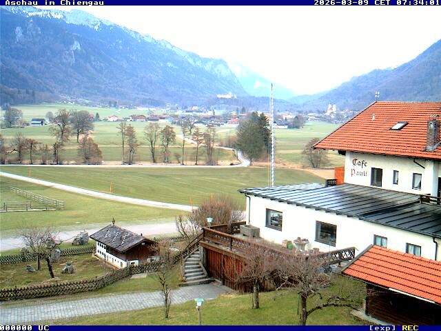 Archiv Foto Webcam Aschau im Chiemgau - Blick Richtung Süden auf Aschau