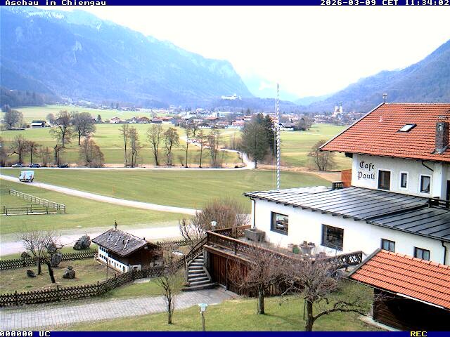 Archiv Foto Webcam Aschau im Chiemgau - Blick Richtung Süden auf Aschau
